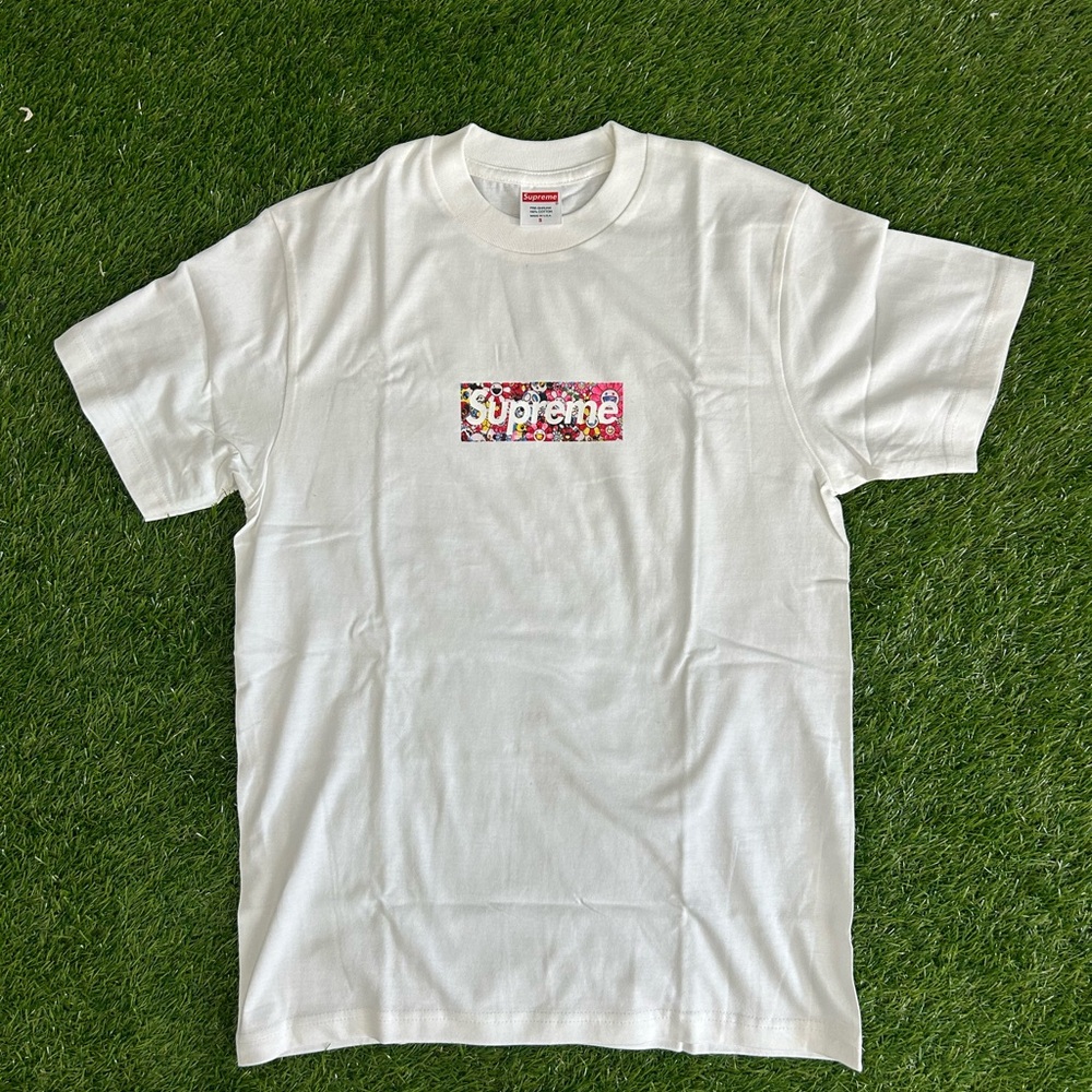 Supreme Takashi Murakami COVID-19 Relief Box Logo Tee